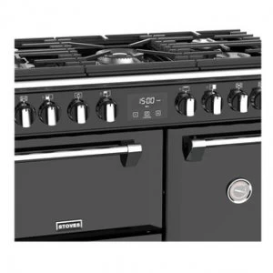 Image of Stoves 444444435 Richmond S900DF 90cm Dual Fuel Range Cooker in Black