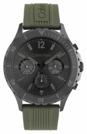 Image of Calvin Klein 25200119 Mens Quartz Chronograph Green Watch