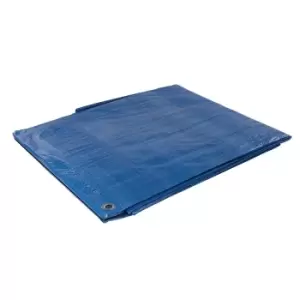 Image of Silverline Tarpaulin 3.6 x 6.1m 868542