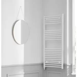 Image of Towelrads Richmond White Electric Straight Towel Rail 1186mm x 600mm - 732752