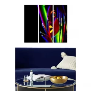 Image of MDF1028233126 Multicolor Decorative MDF Painting (3 Pieces)