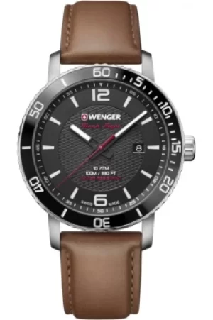 Image of Mens Wenger Roadster Black Night Watch 011841105