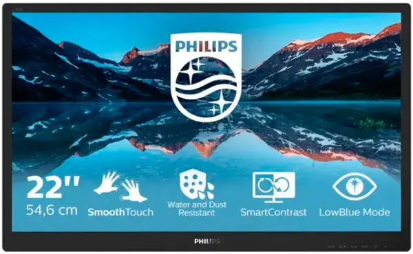 Image of Philips 21.5" 222B9TN/00 Full HD LCD Touch Screen Monitor
