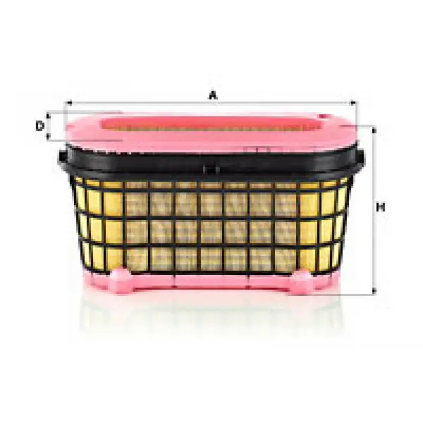 Image of x1 Mann-Filter Air Filter C50005 Made in DE