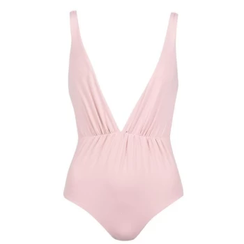 Image of Firetrap Plunge Swimsuit Ladies - Blush