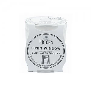 Image of Prices Candles Fresh Air Open Window Scented Jar Candle