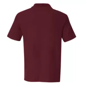 Image of Duke Mens D555 Grant Kingsize Pique Polo Shirt (8XL) (Maroon)