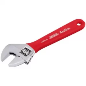 Image of Draper Soft Grip Adjustable Wrench, 150mm, 19mm Capacity