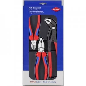 Image of Knipex 00 20 09 V01 Workshop Pliers Set 3 Piece
