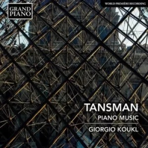 Image of Tansman Piano Music by Alexandre Tansman CD Album