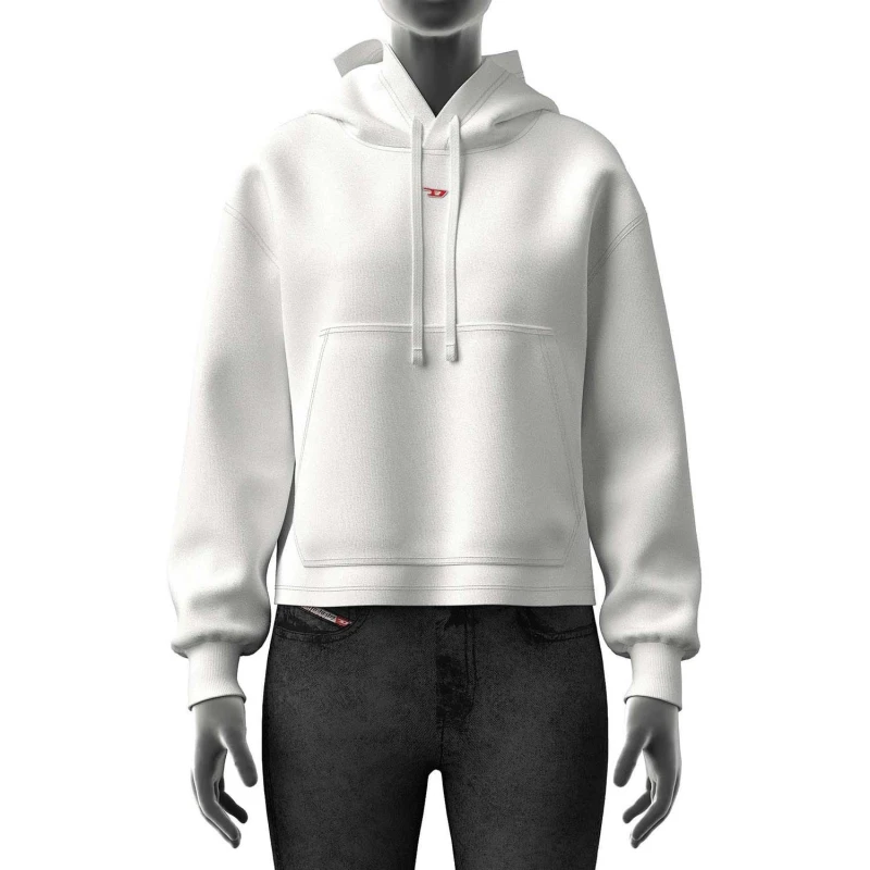 Image of Diesel F-Jaral-Hood-D Hoodie White female M