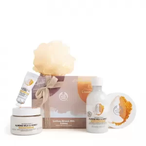 Image of The Body Shop Soothing Almond Milk & Honey Premium Collection