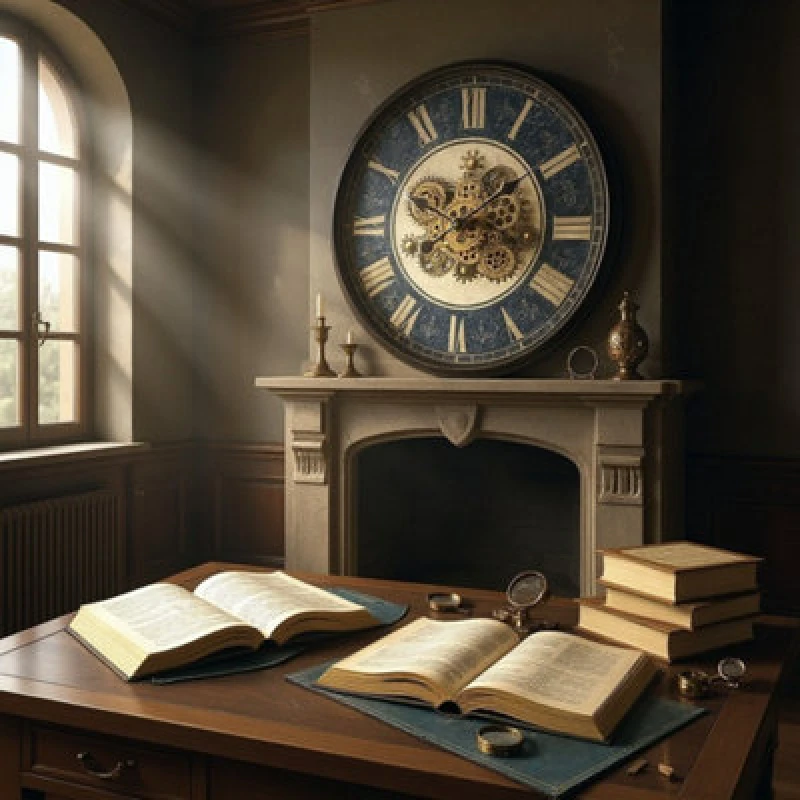 Image of Minster Gear Clock - L8 X W80 X H80 Cm