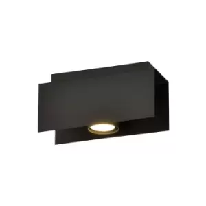 Image of Kenno Black Surface Mounted Downlight 1x GU10