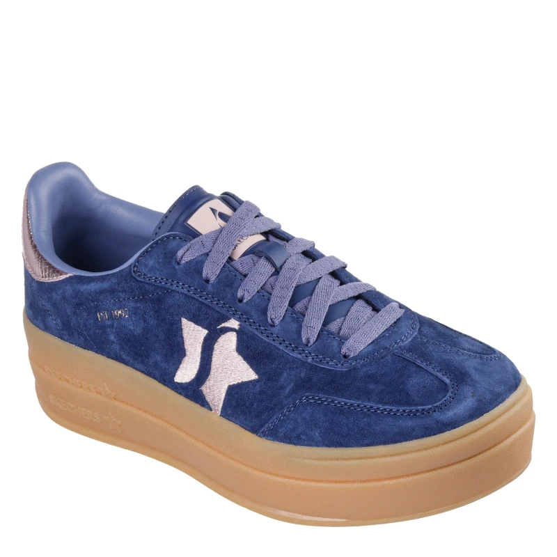 Image of Skechers Academy Hi Ld63 Navy/Pink female 4 (37)
