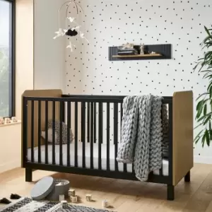 Image of CuddleCo Rafi Cot Bed Black