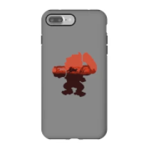 Image of Nintendo Donkey Kong Silhouette Serengeti Phone Case - iPhone 7 Plus - Tough Case - Gloss