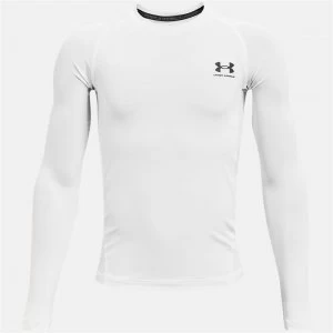Image of Urban Armor Gear Heat Gear Armour Long Sleeve Baselayer - White