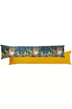 Image of Willow Fox Digitally Printed Velvet Draught Excluder Cover