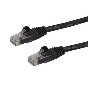 Image of Startech 25ft Black Snagless Cat6 UTP Patch Cable