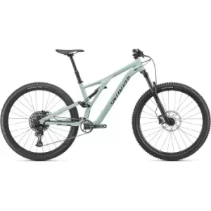 Image of 2022 Specialized Stumpjumper Alloy Full Suspension Mountain Bike in White Sage
