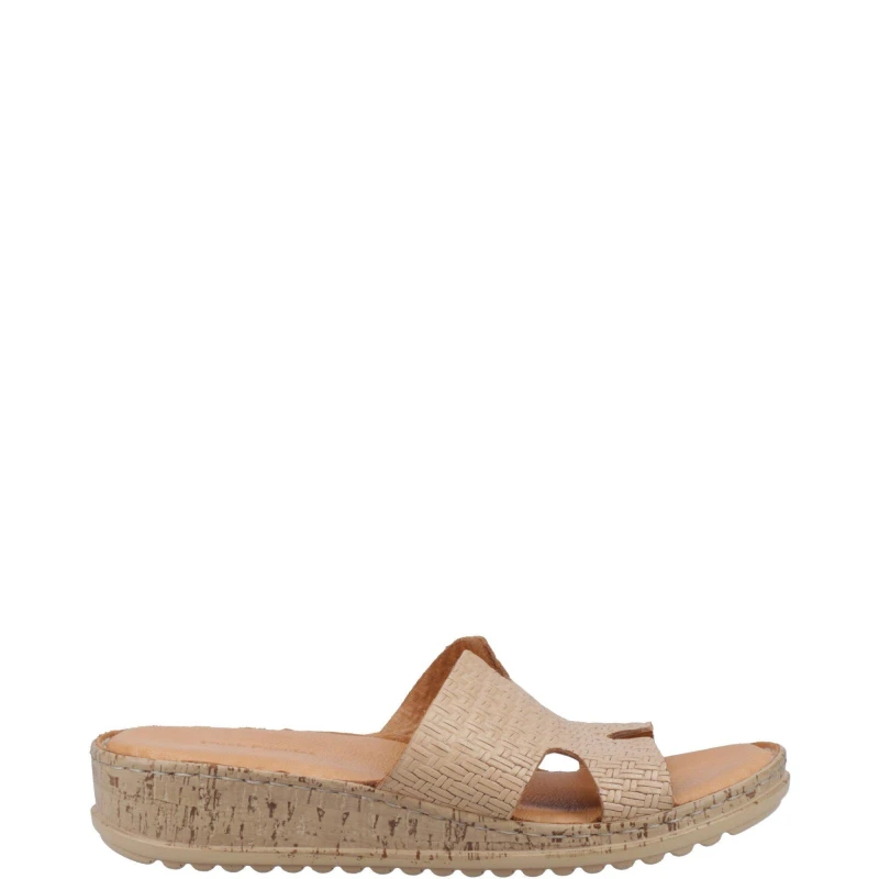 Image of Hush Puppies Eloise Mule Sandal - Beige Beige 8