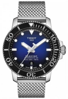 Image of Tissot Seastar 1000 Powermatic 80 Blue Dial Stainless Watch