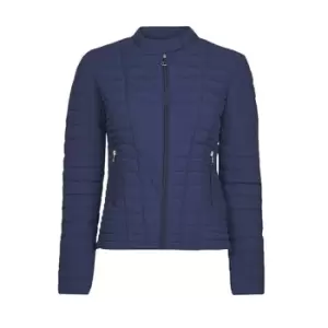 Image of Guess VONA JACKET womens Jacket in Blue. Sizes available:S,M,L,XL,XS