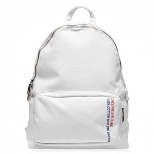 Image of Calvin Klein Canvas Campus Backpack - Bright White