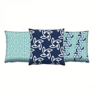 Image of AC-4266-4148-4336 Multicolor Cushion Set (3 Pieces)