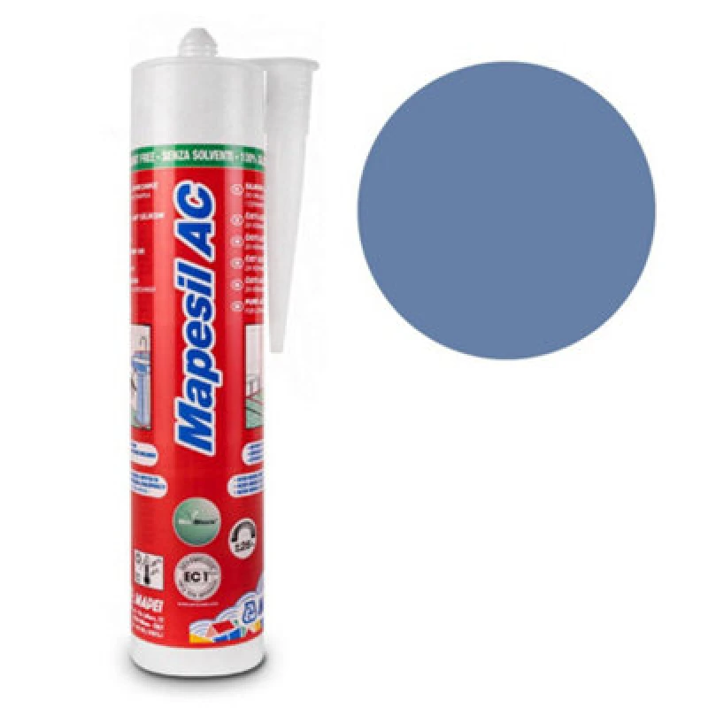 Image of Mapei Mapesil Ac Mould Resistant Silicone 172 Space Blue 310Ml