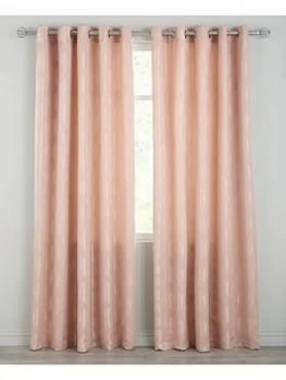 Image of Delta Jacquard Eyelet Curtains