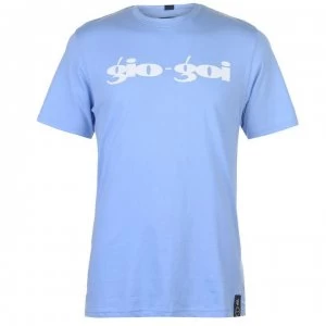 Image of Gio Goi Print T Shirt - Sky Blue