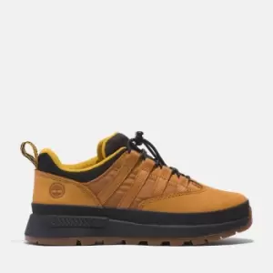 Image of Timberland Euro Trekker Low Shoe For Junior In Yellow Yellow Kids, Size 5