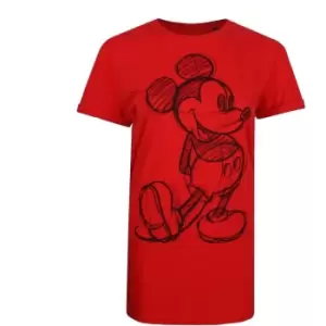 Image of Disney Character T-Shirt - Red