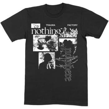 Image of Nothing,Nowhere - Trauma Factor V.1 Unisex X-Large T-Shirt - Black