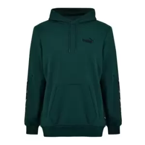 Image of Puma Essential Tape Hoodie Mens - Green