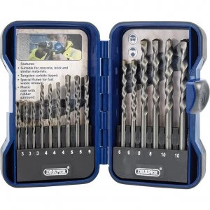 Image of Draper 15 Piece Masonry Drill Bit Set
