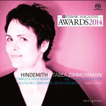 Image of TABEA ZIMMERMAN - Hindemith: Complete Viola Works CD