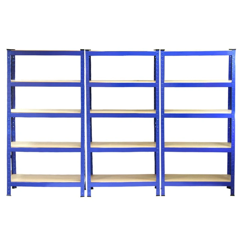 Image of MONSTER SHOP Racking Storage Shelving 75cm Heavy Duty Garage 5 Tier Black & 5060225638841