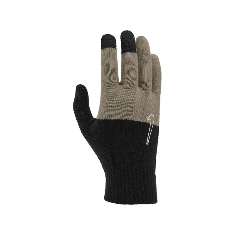 Image of Nike 2.0 Knitted Swoosh Grip Gloves Black unisex