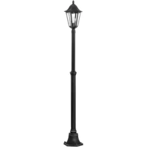 Image of Navedo - 1 Light Outdoor Lamp Post Black, Silver-Patina 6567, E27 - Eglo
