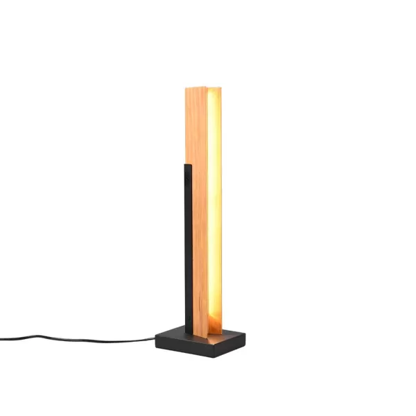 Image of Kerala Modern 8W LED Table Lamp Black Matt 3000K