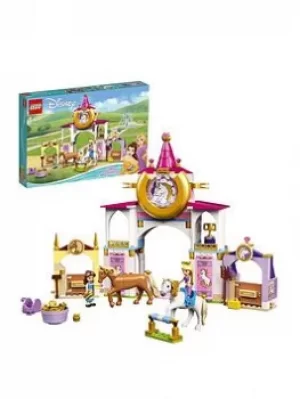 Image of Lego Disney Belle & Rapunzel Royal Stables Set 43195
