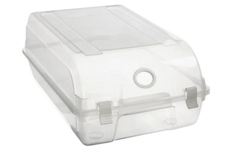 Image of Premier Housewares Tavia Mens Shoe Box Clear unisex