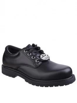Image of Skechers Cottonwood Elks Lace Up Shoe - Black, Size 12, Men