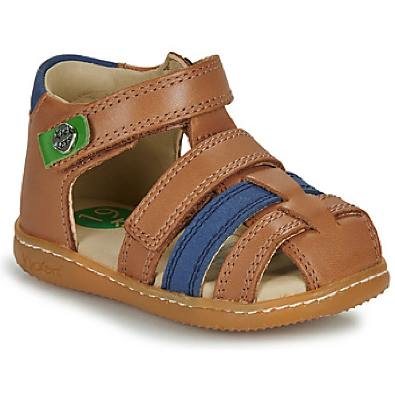 Image of Kickers KICK POD boys's Children's Sandals in Brown