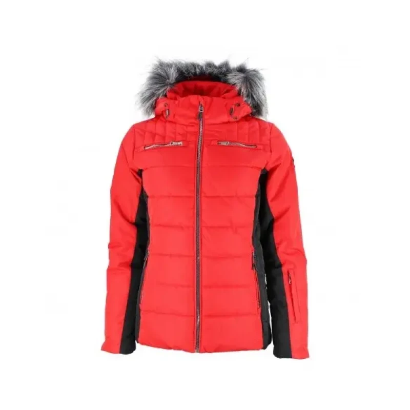 Image of Peak Mountain Womens ski jacket Peak Mountain Asalpi Rouge Female XL