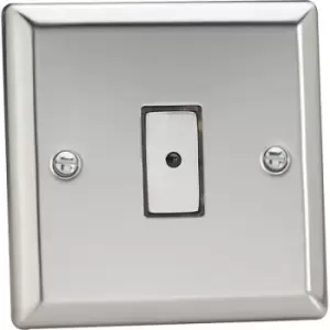 Image of Varilight 1-Gang V-Pro Eclique2 Touch/Remote Control LED Dimmer - Polished Chrome - JCE101