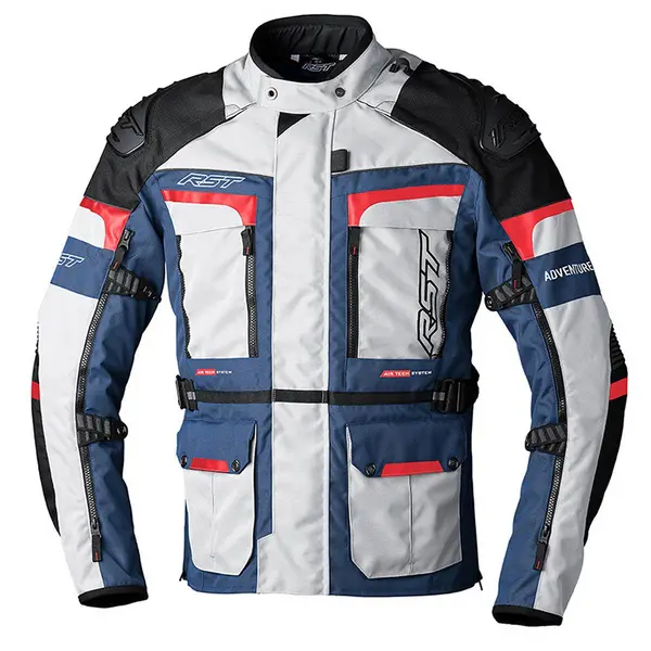 Image of RST Adventure-X Jacket Silver Blue Red Size 58